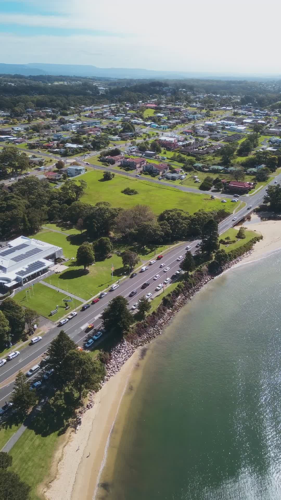 Aerial View of Ulladulla Harbour, NSW Coastline Free Stock Video ...