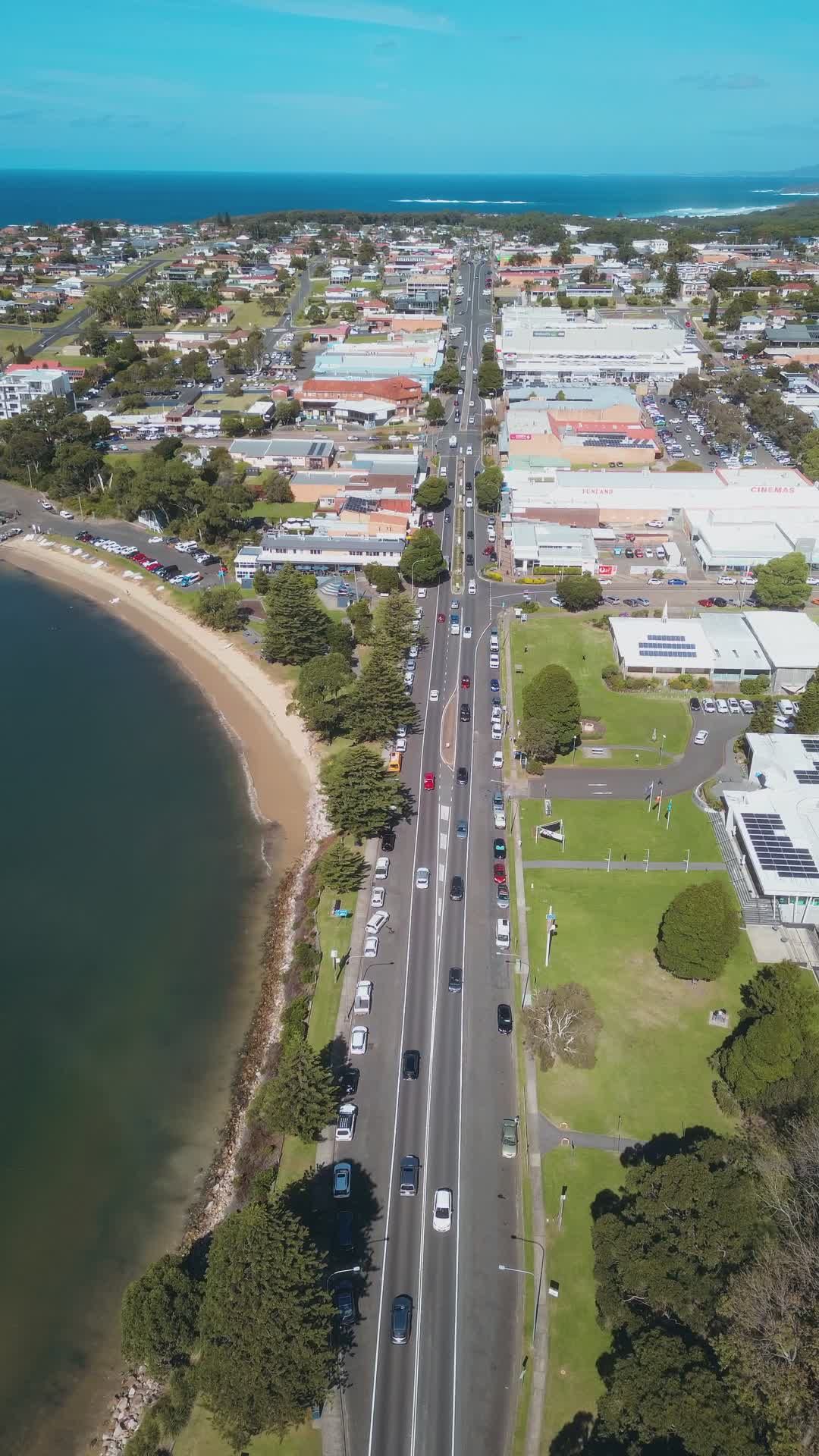 aerial view of ulladulla coastline nsw 31662191