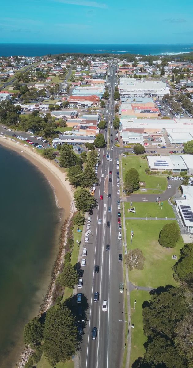 aerial view of ulladulla coastline nsw 31662191