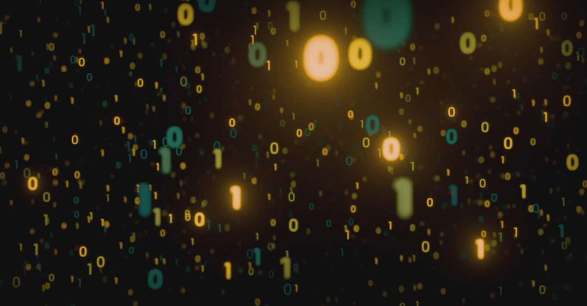 Binary Code Digital Data Animation Free Stock Video Footage, Royalty ...