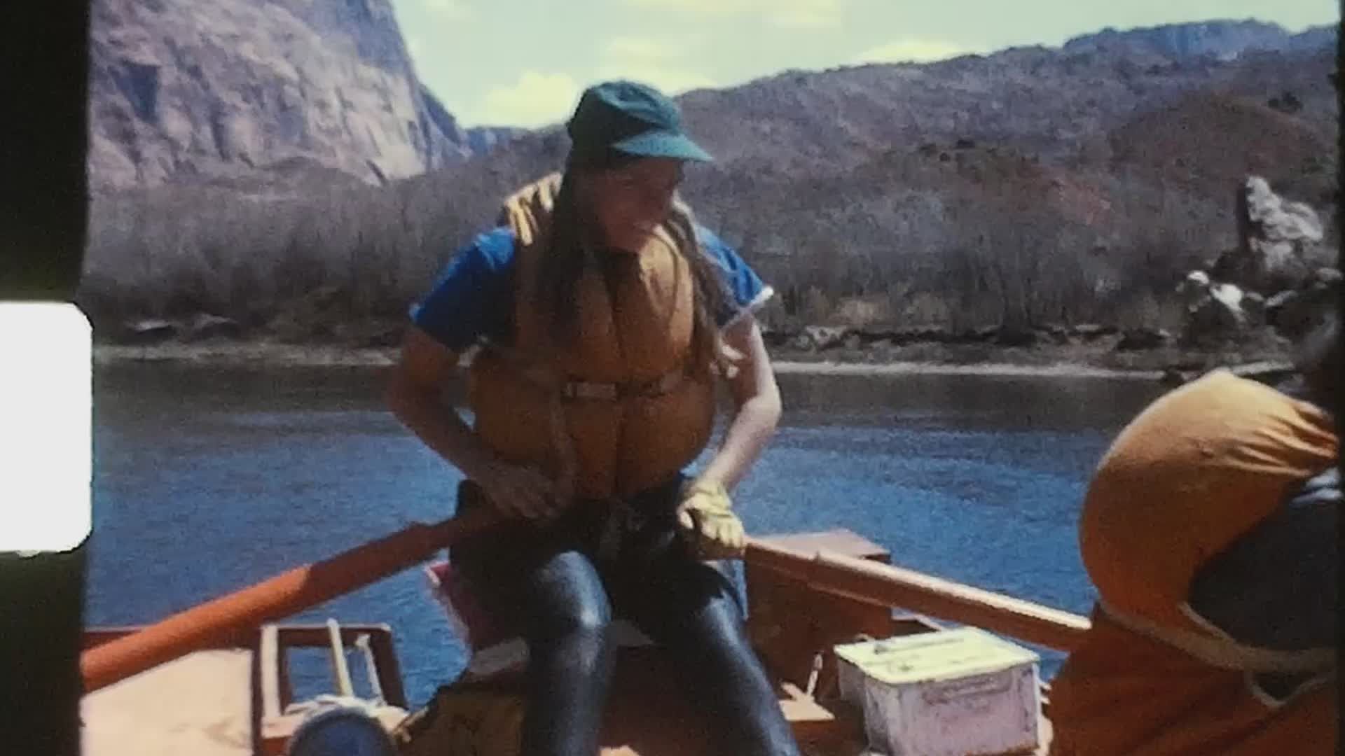 Vintage Rafting Adventure on California River Free Stock Video Footage ...