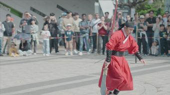 古风剑客视频素材