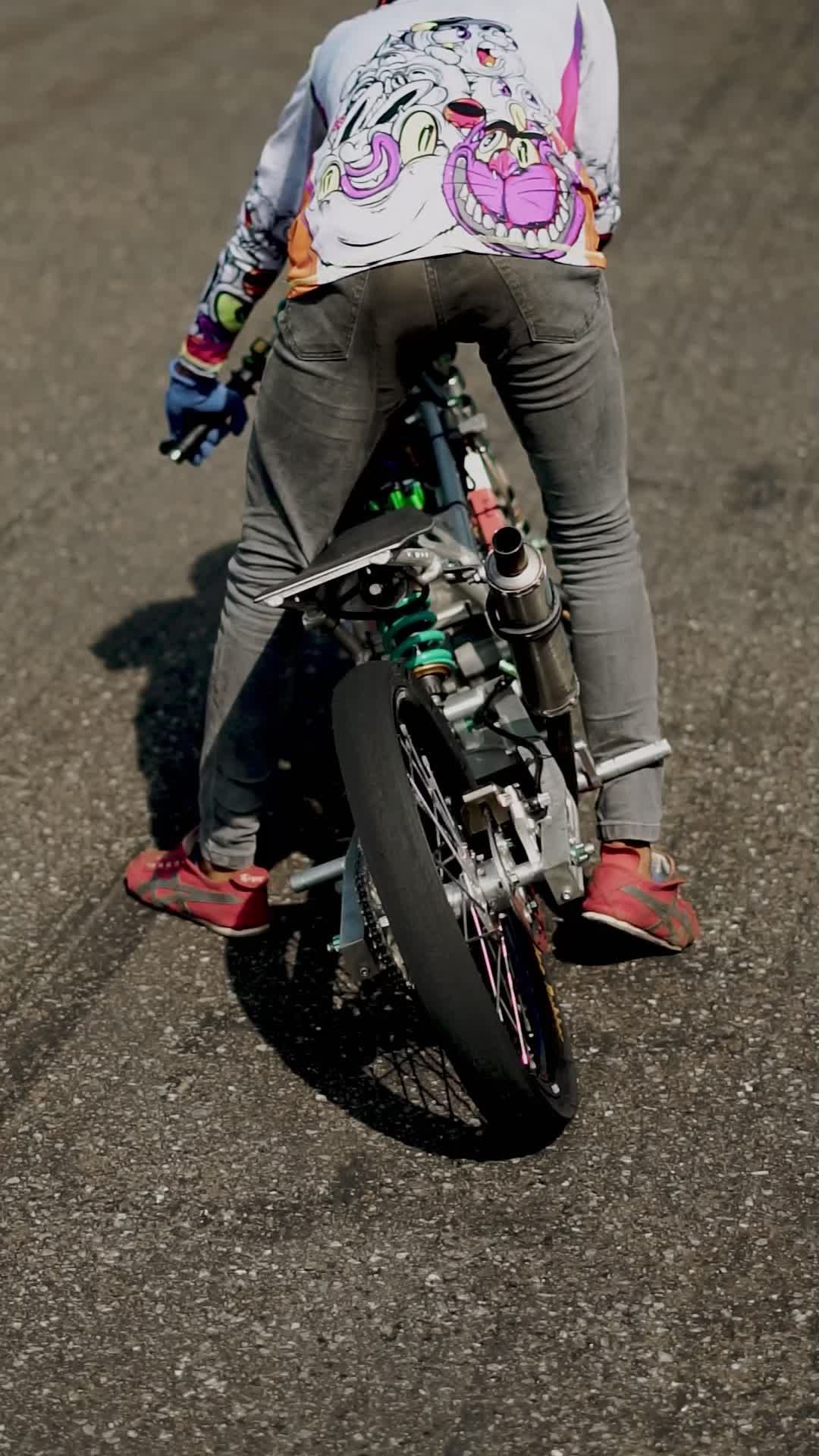 High-Speed Motorcycle Racing on Track Free Stock Video Footage, Royalty ...