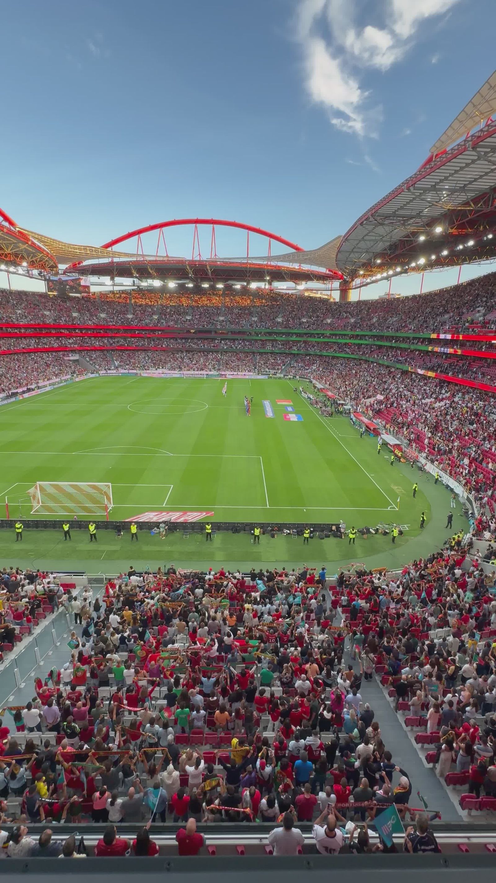 Exciting Football Match at Modern Stadium Free Stock Video Footage ...