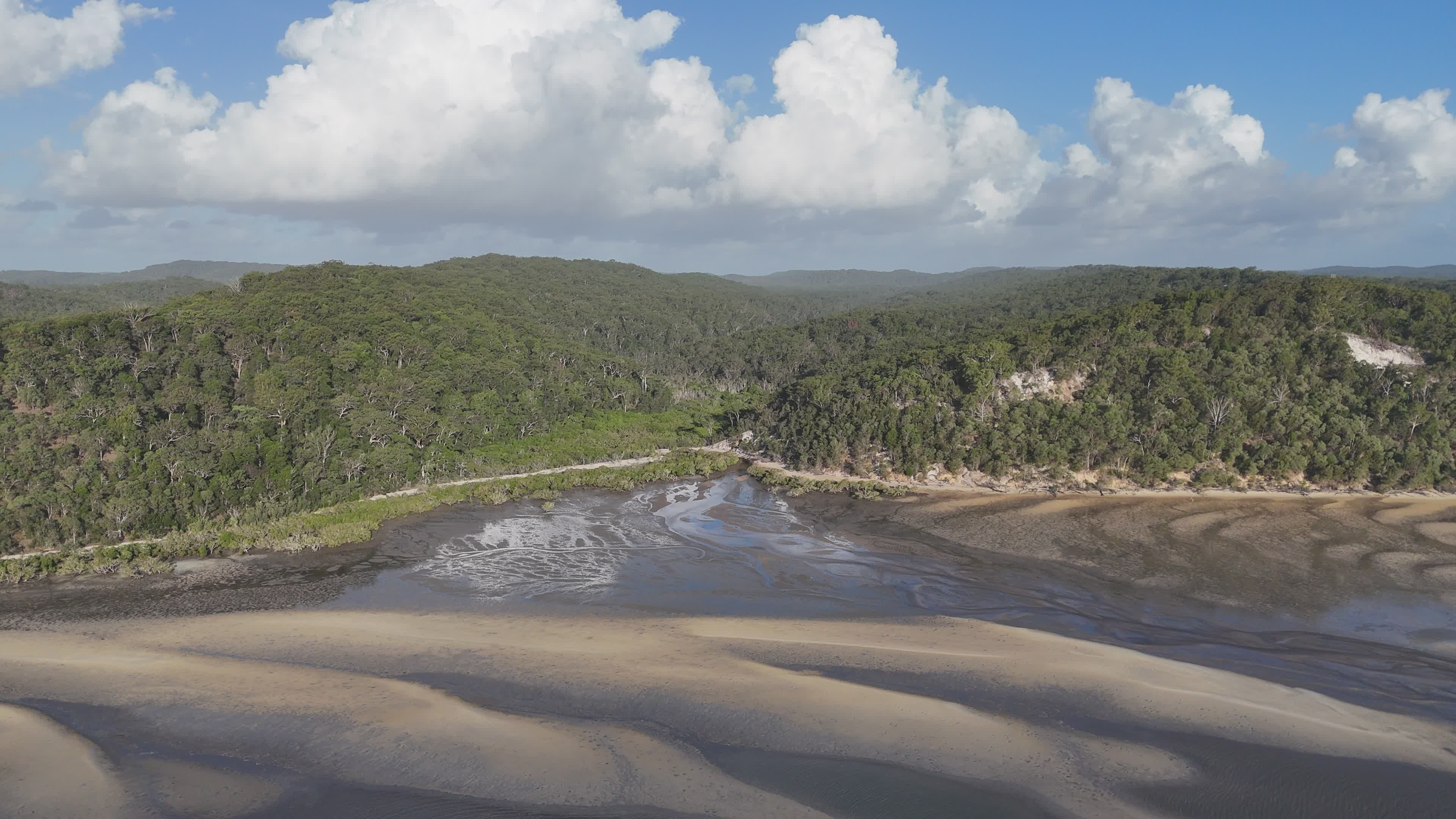 Aerial View of Scenic Coastal Landscape Free Stock Video Footage ...