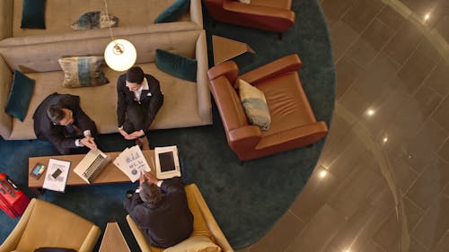 Group Of Business People Having A Meeting