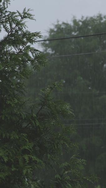 下雨天视频素材