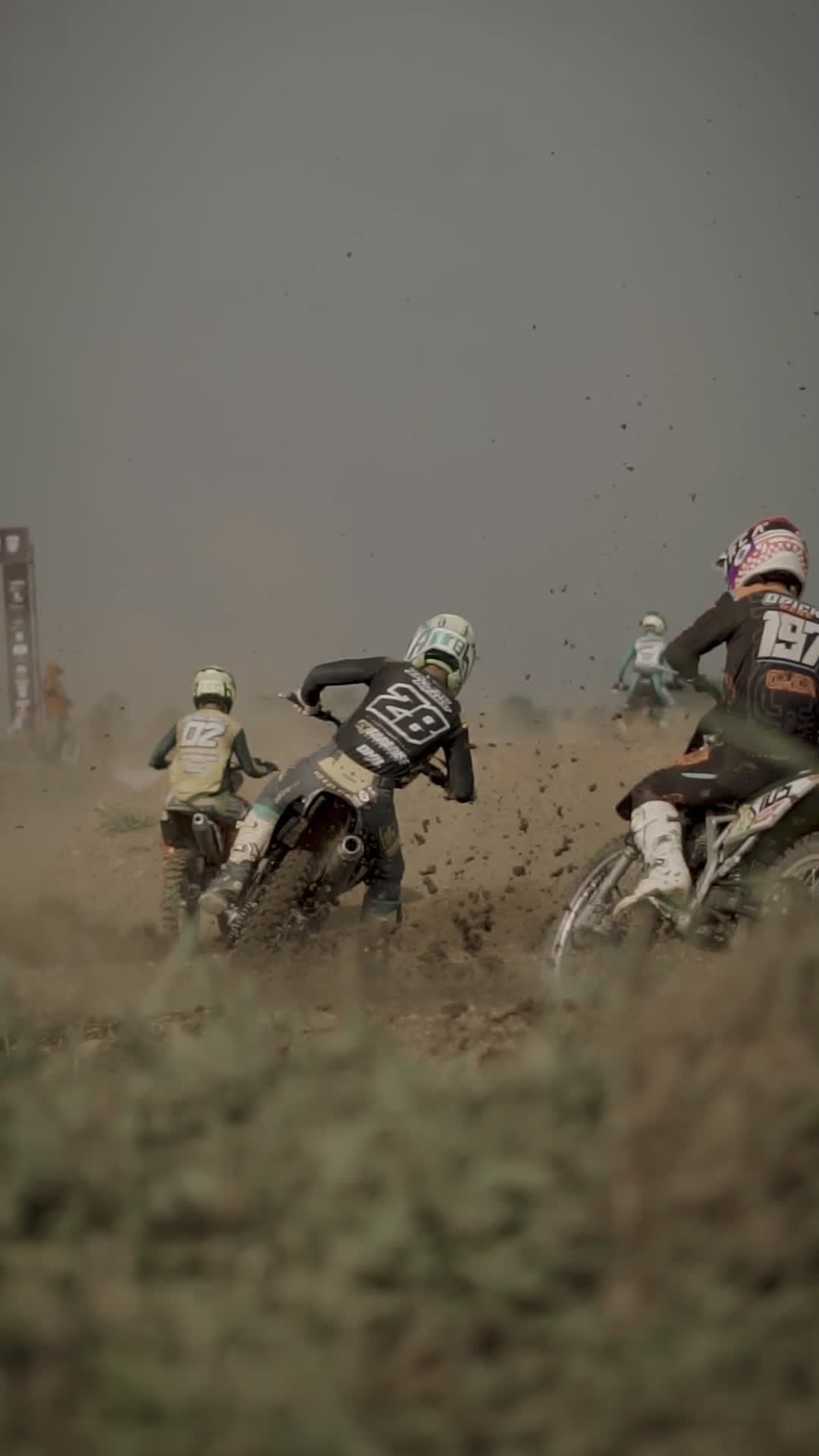 Exciting Offroad Motorbike Race in Jakarta Free Stock Video Footage ...