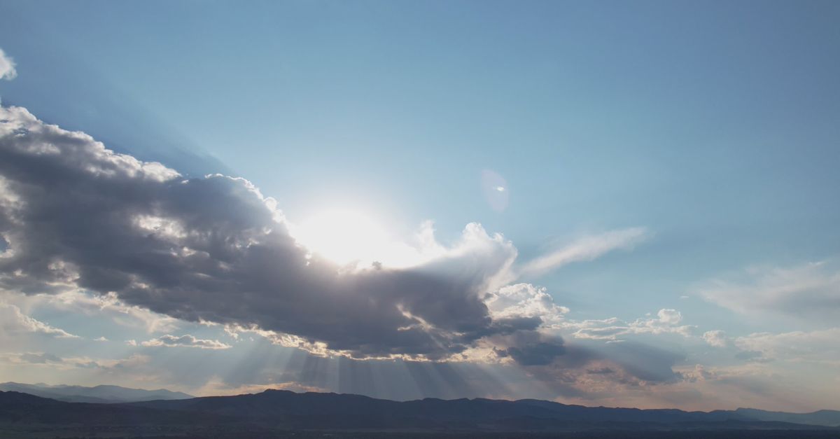 Landscape View Video Stunning 4K Aerial View of Sunlit Mountain Landscape Free Stock Video ...