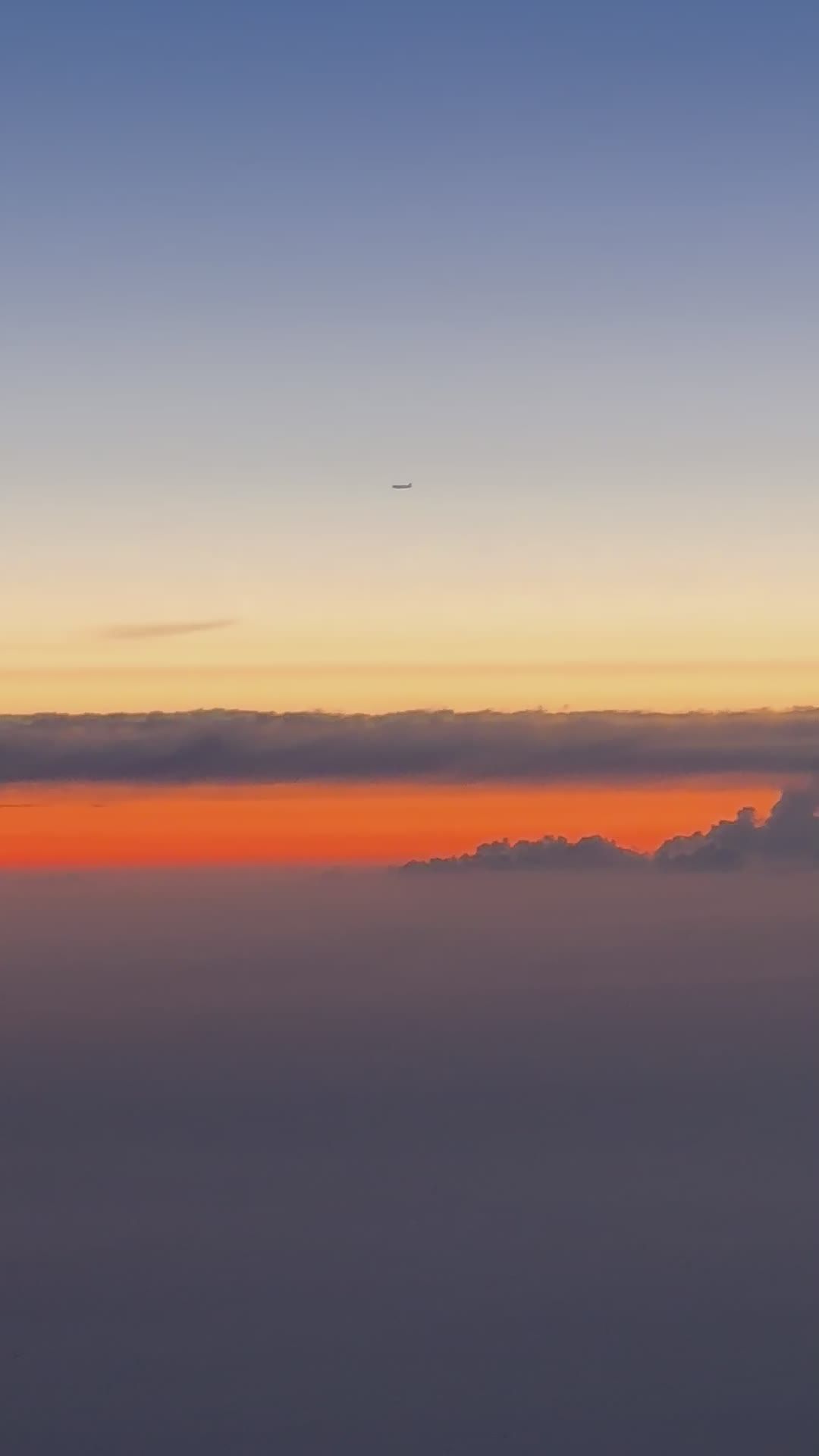 Aerial View of Colorful City Sunset Sky Free Stock Video Footage ...