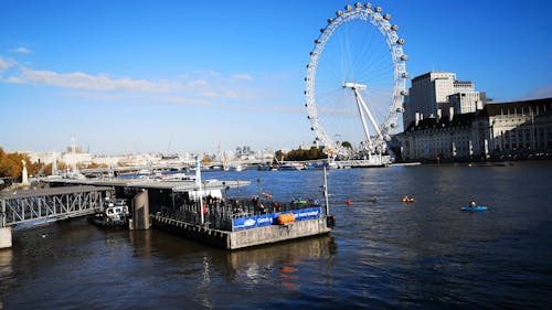 City Waterfront And Pier