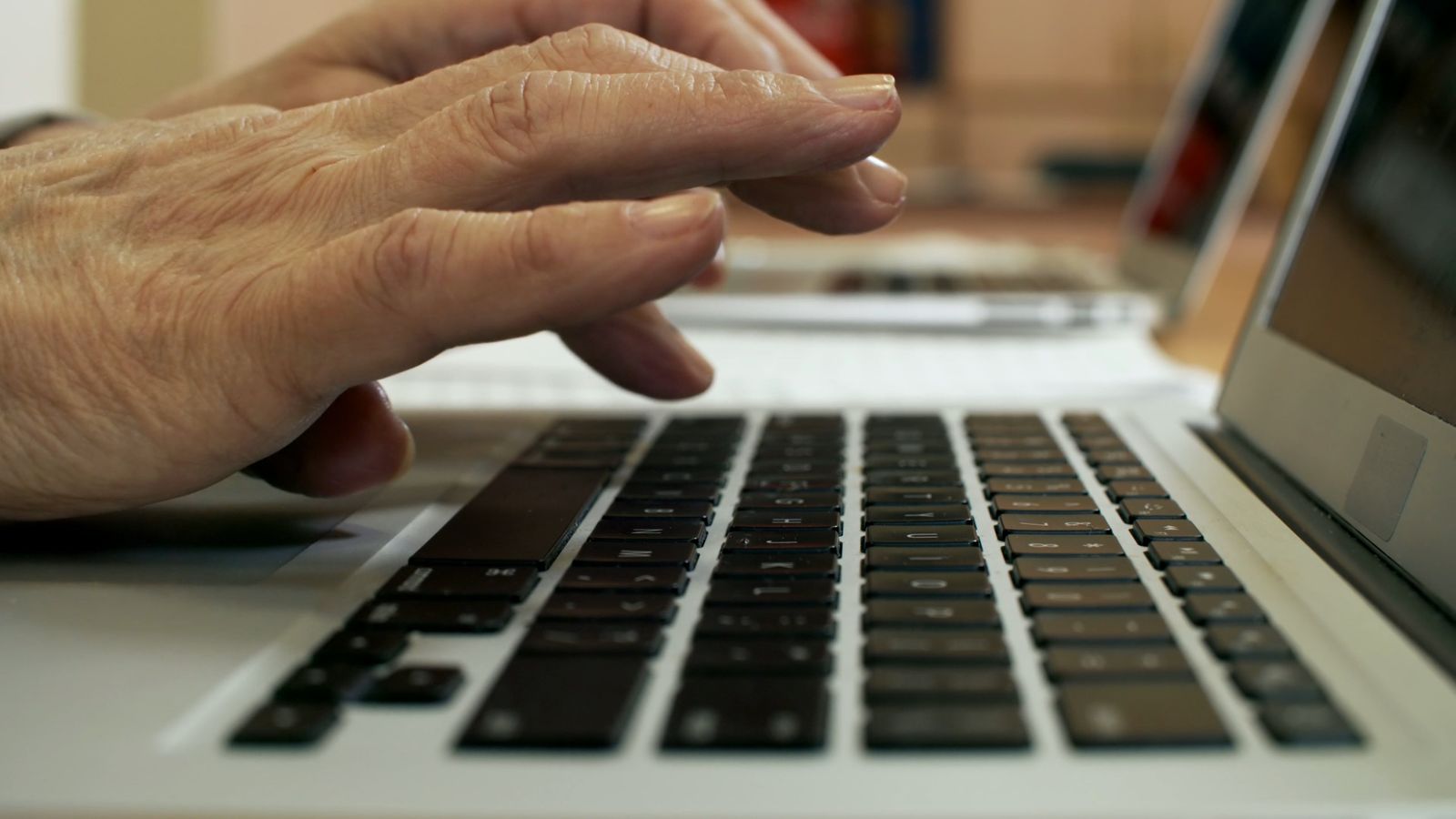 Close Up Video Of Typing On Keyboard Free Stock Video Footage, Royalty ...
