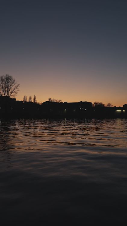 Peaceful Sunset Over Tranquil Lake Free Stock Video Footage, Royalty ...