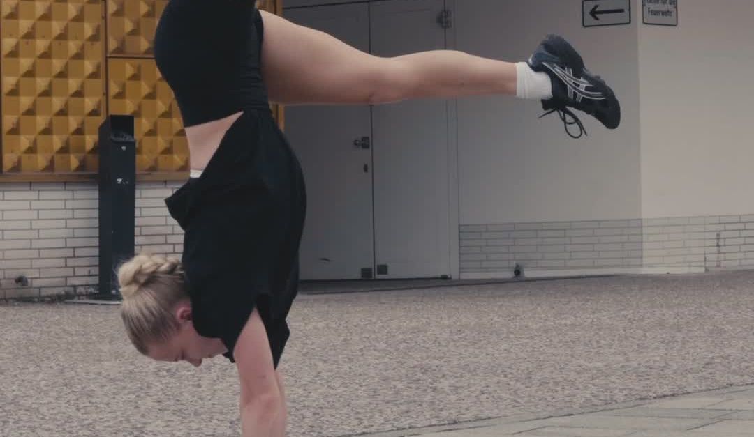 Button Handstand Dynamic Handstand Outdoor Performance Free Stock Video Footage, Royalty ...