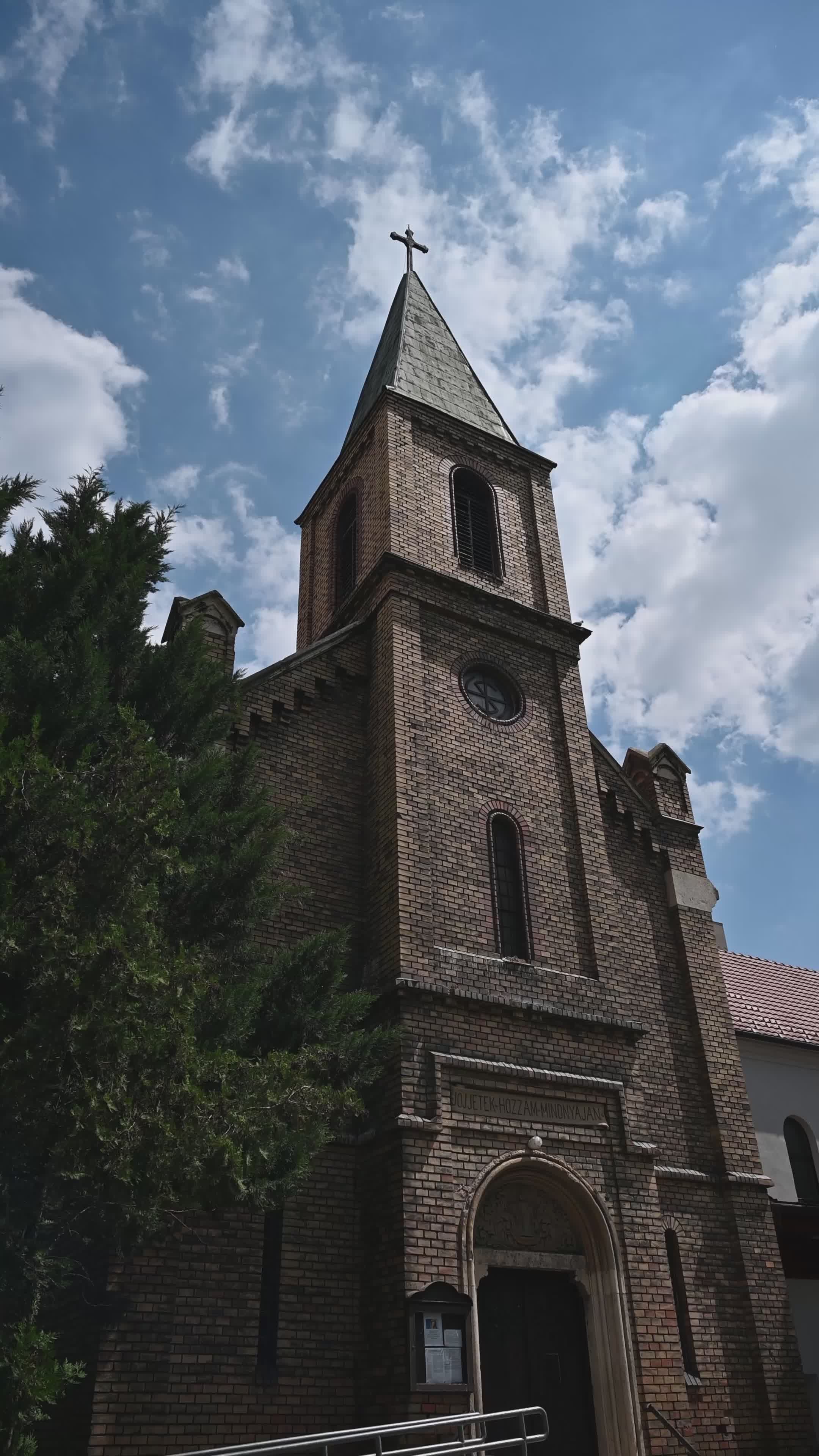 Low Angle Shot Of Church Free Stock Video Footage, Royalty-Free 4K & HD ...