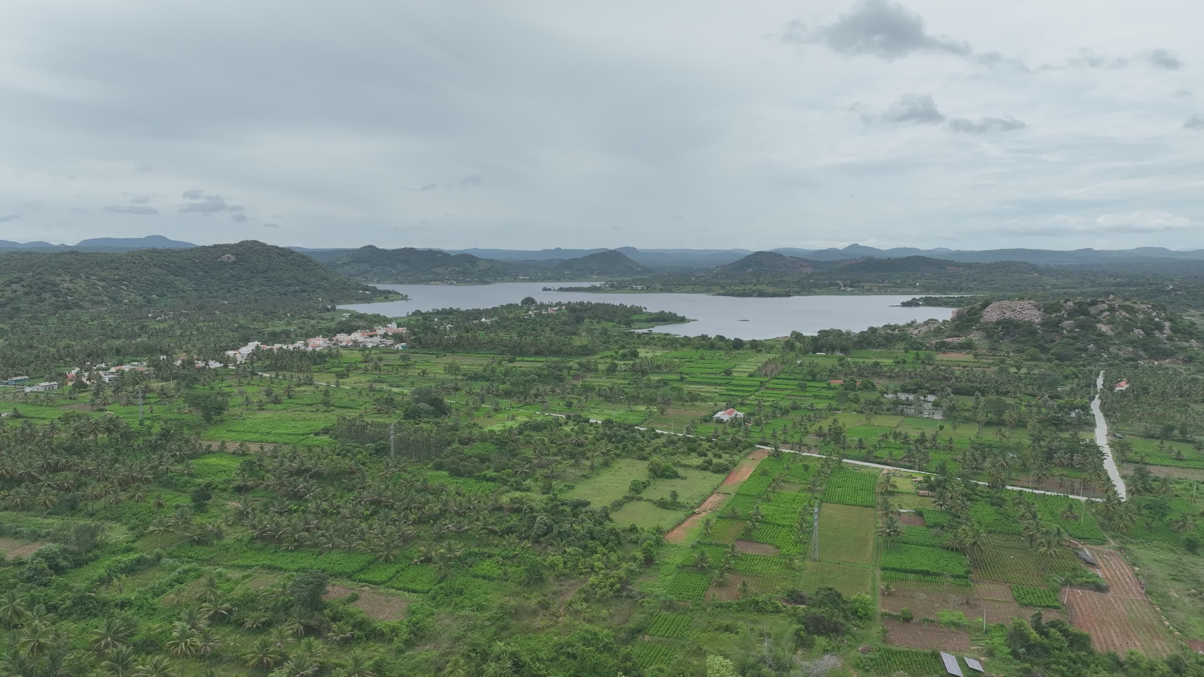 Stunning Aerial View of Lush Green Landscapes Free Stock Video Footage ...