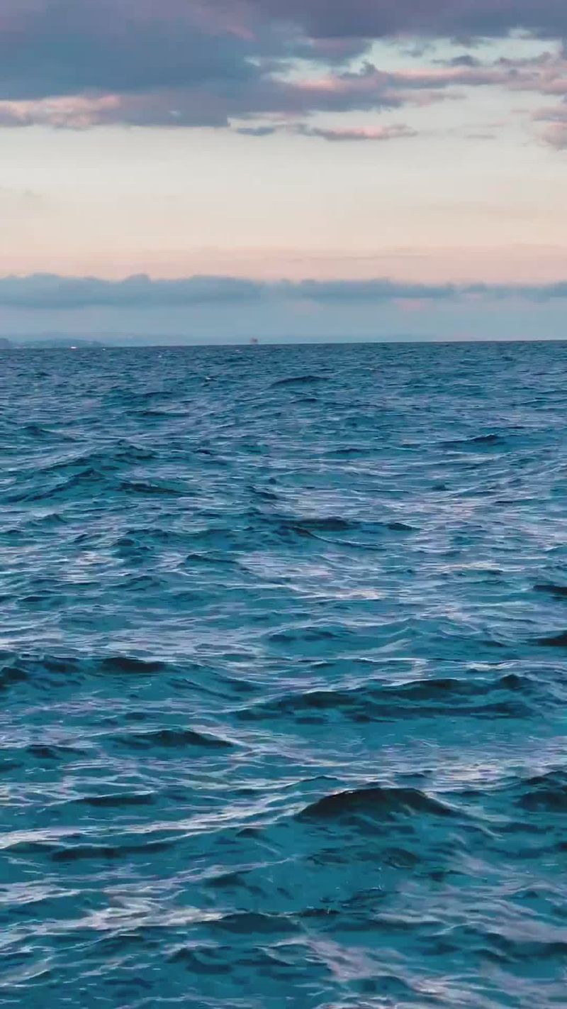 Tranquil Ocean Waves Under Blue Sky Free Stock Video Footage, Royalty ...