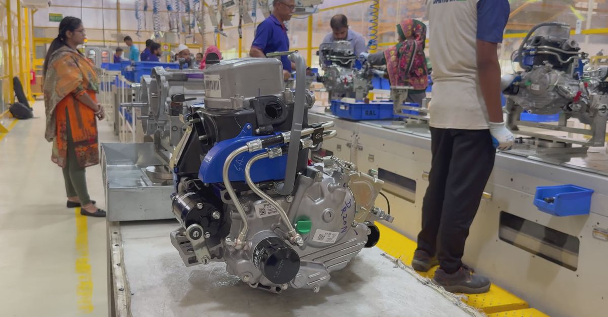 Automobile Engine Assembly at Factory in Bangladesh Free Stock Video ...
