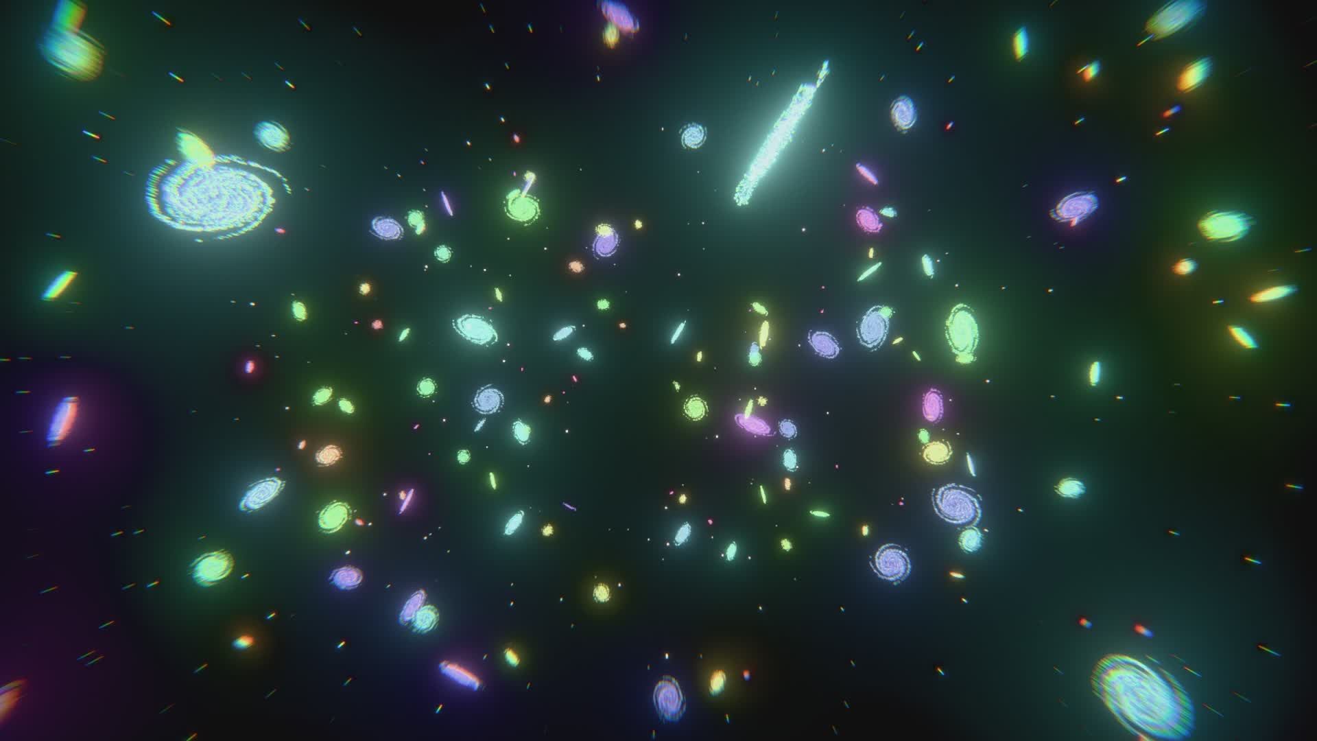colorful cosmic journey through galaxies 32347027 — free pexels stock footage