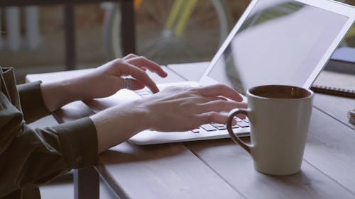 Person Working at Home