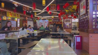火锅店视频素材