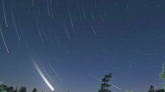 夜空星轨延时免费下载视频素材