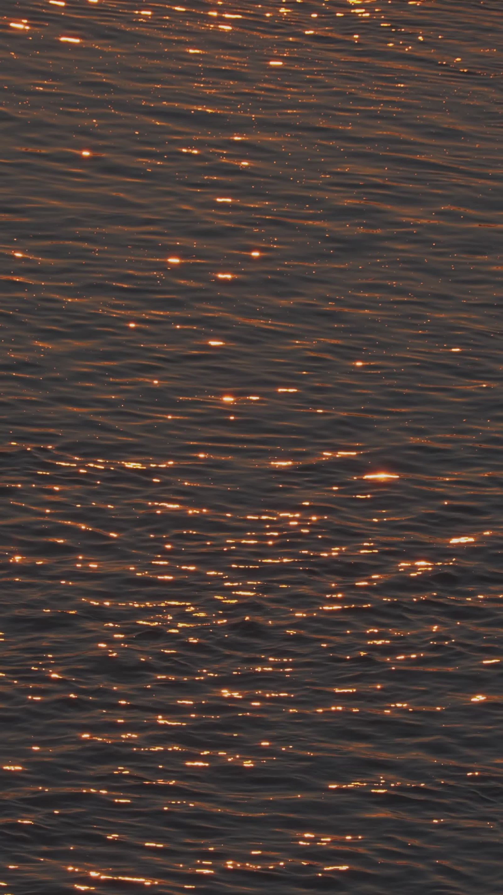Serene Sunset Reflections on Ocean Waves Free Stock Video Footage ...