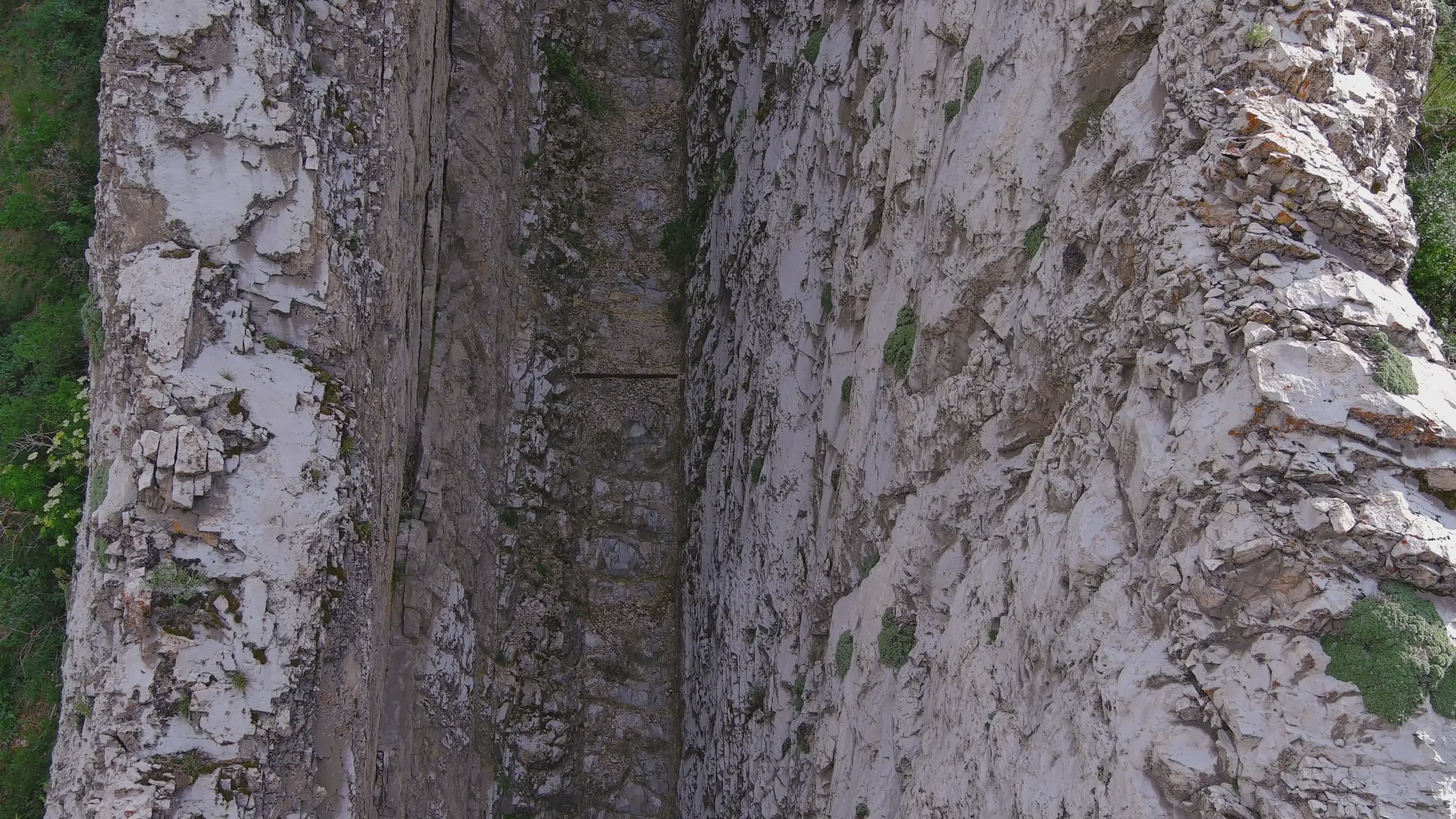 Drone Footage Of Geological Formations Free Stock Video Footage