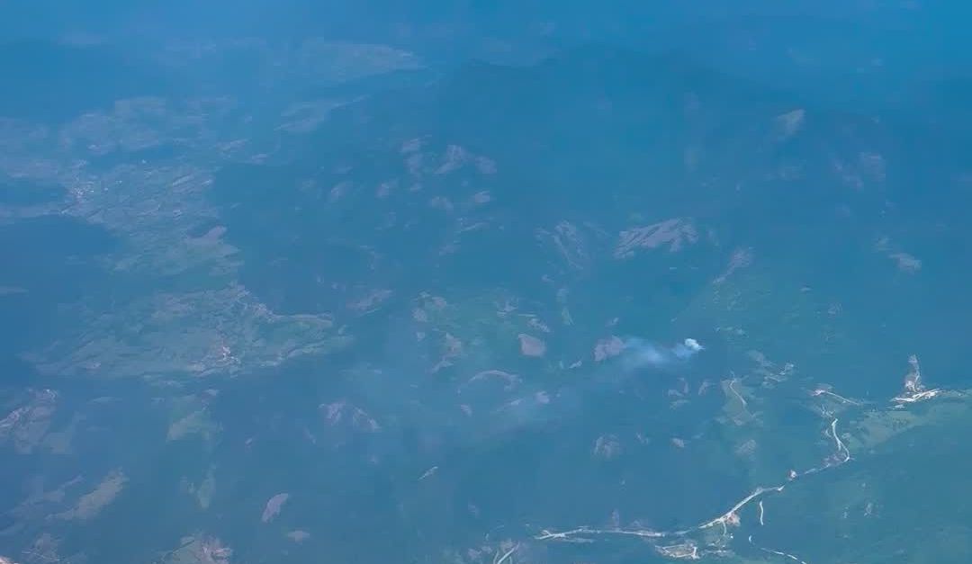 Aerial View From Airplane Over Scenic Landscape Free Stock Video aerial-view-from-airplane-over-scenic-landscape-free-stock-video