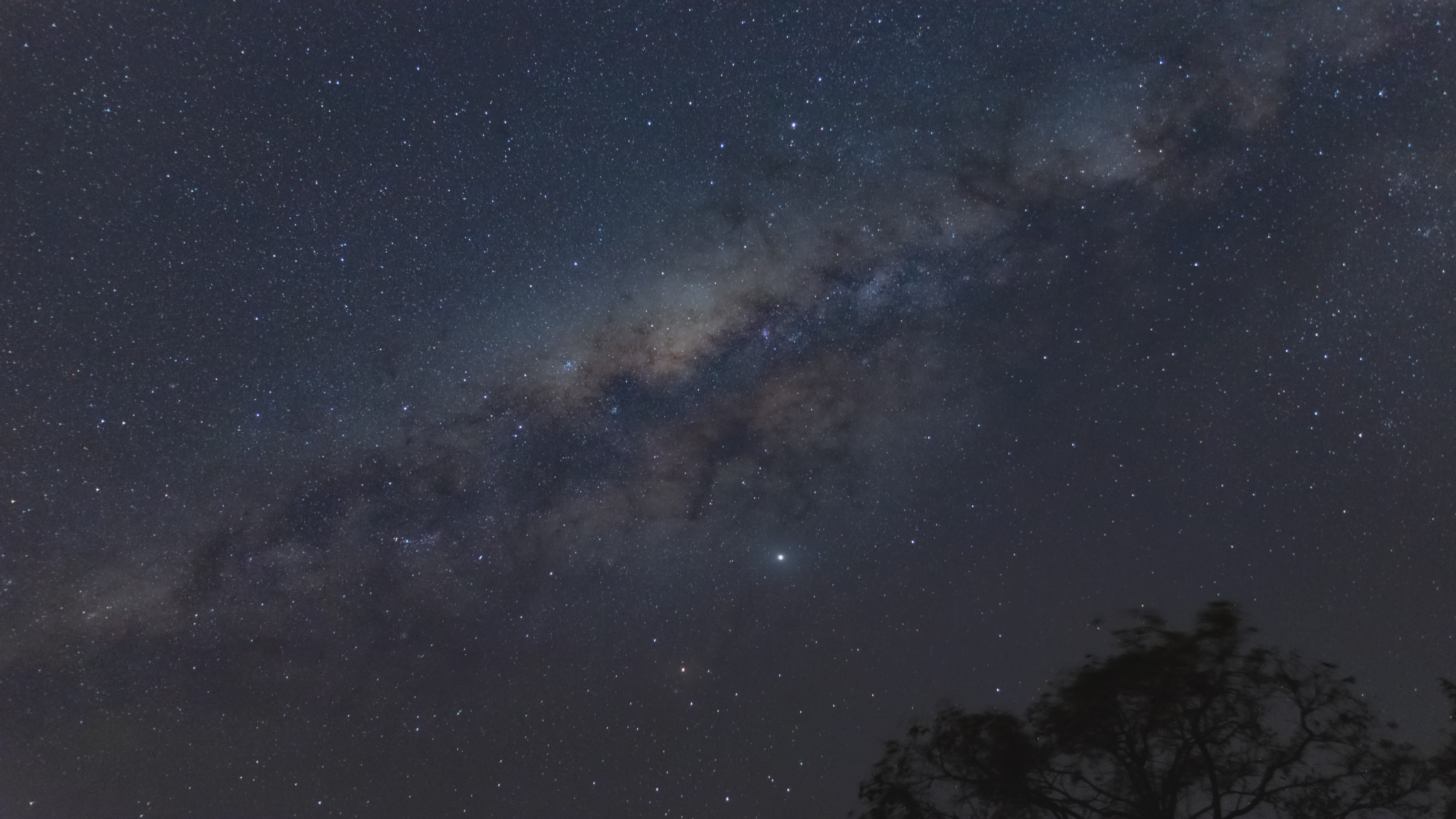 Stunning Milky Way Timelapse under Starry Night Sky Free Stock Video ...