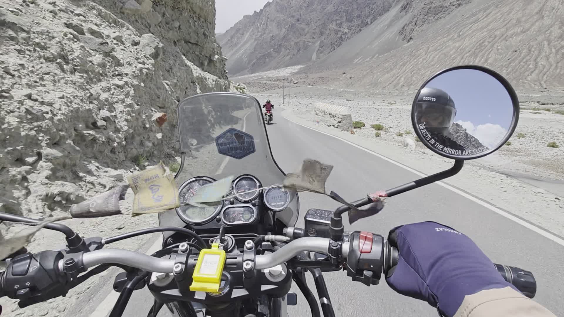 Breathtaking Mountain Motorcycle Ride Adventure Free Stock Video ...