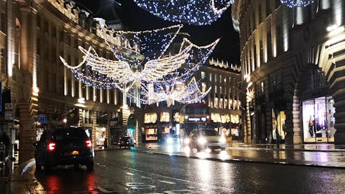 Night Lights in the Streets of London