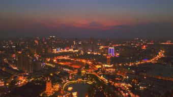 星海广场夜景免费下载高清视频视频素材