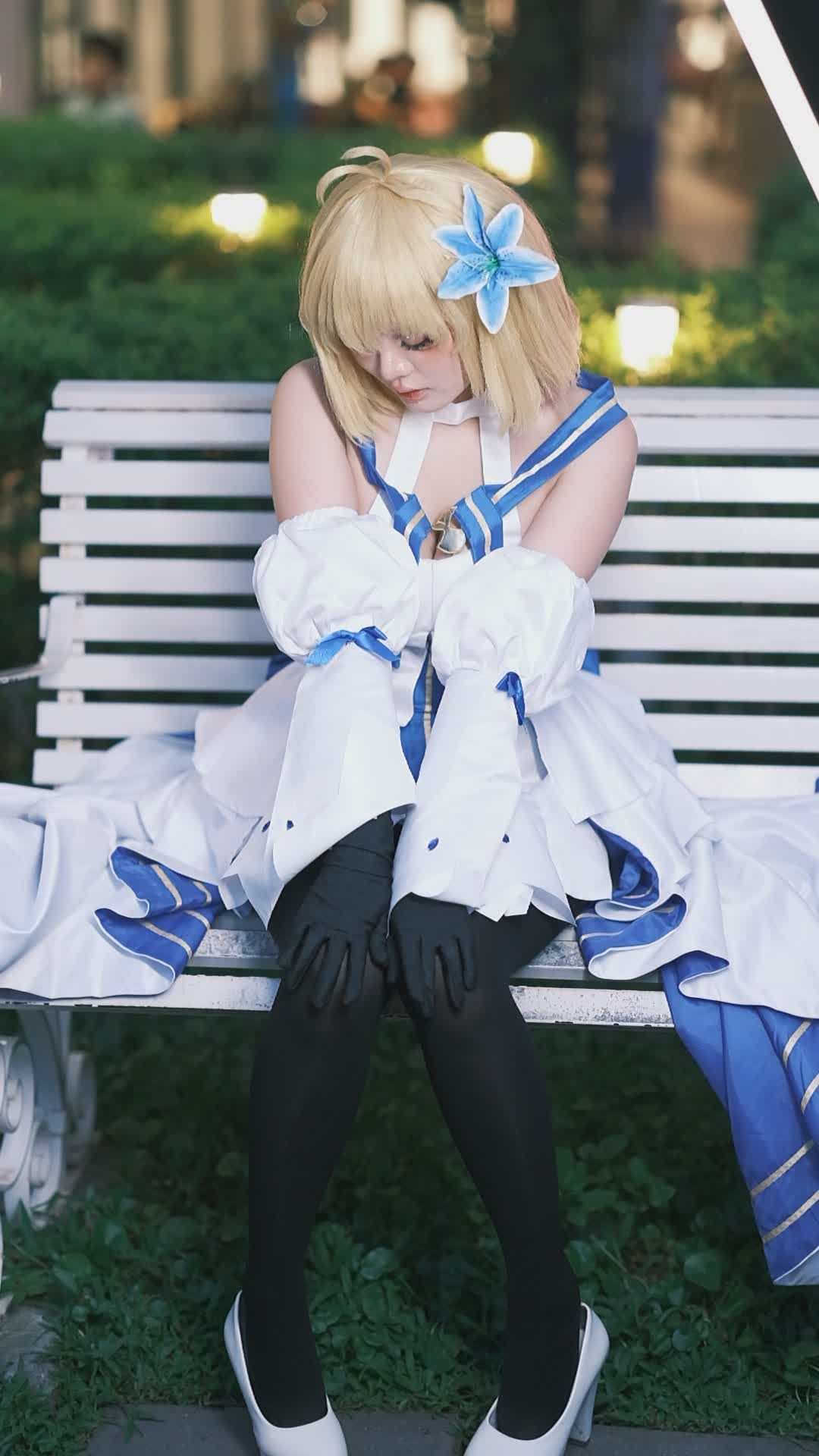 Cosplay Character on Park Bench Free Stock Video Footage, Royalty-Free ...