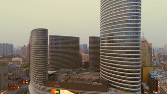 浦东中建广场视频素材