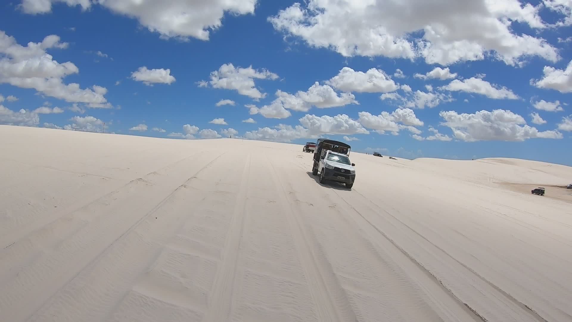Aerial View of Off-Roading on Brazilian Dunes Free Stock Video Footage ...