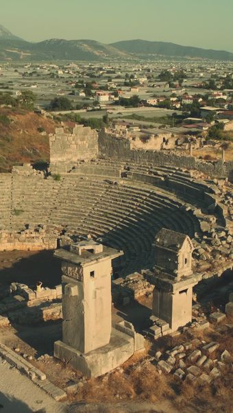 Xanthos Antik Kenti Drone