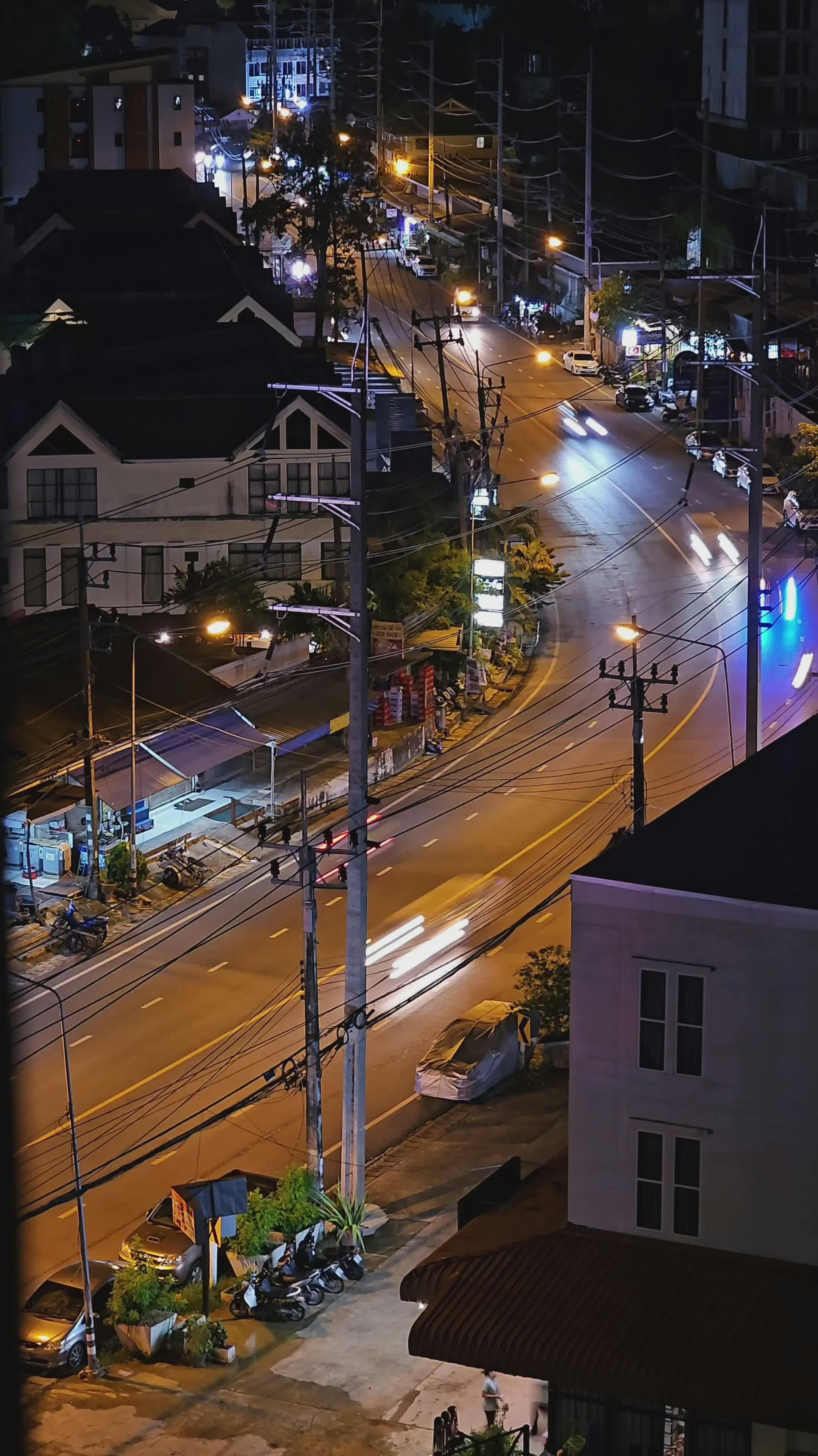 vibrant urban night cityscape timelapse 33047261