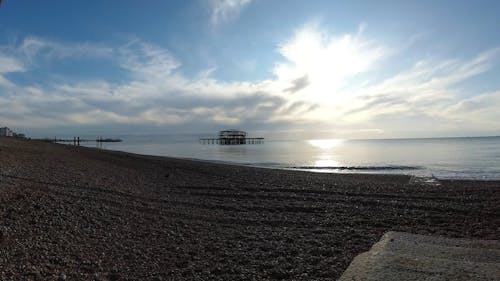 Dawn By The Sea In Time-lapse Mode