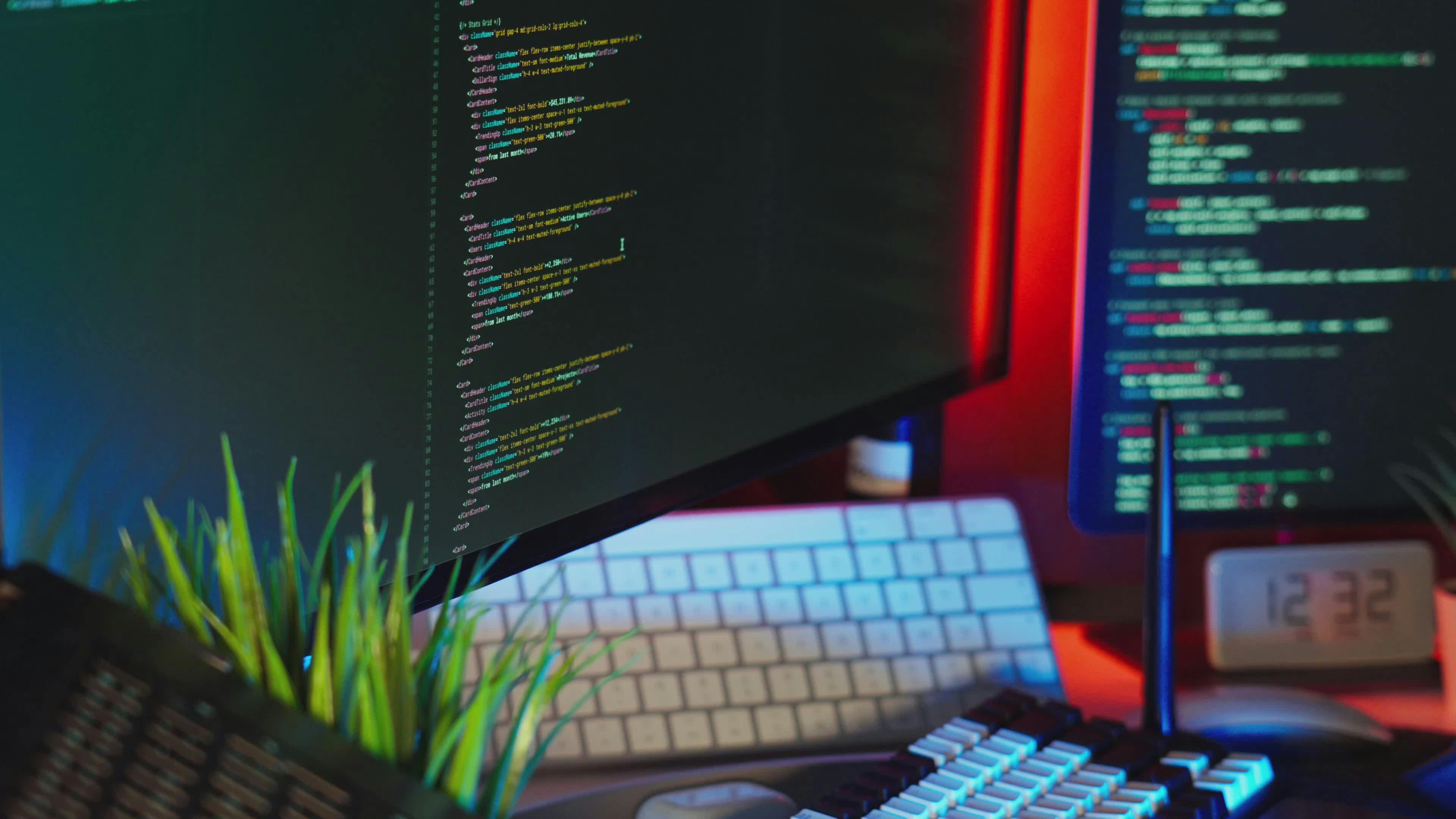 Person Encoding in a Computer Free Stock Video Footage, Royalty-Free 4K ...