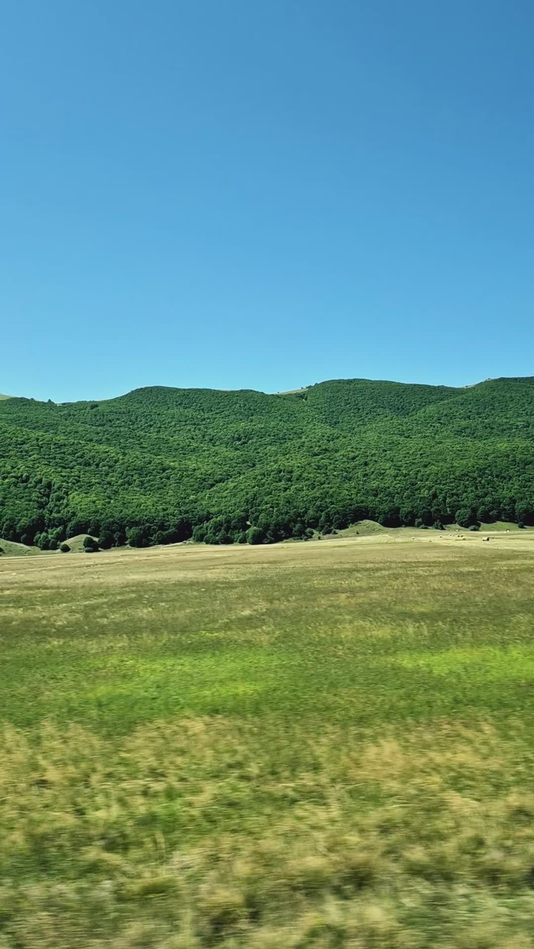 scenic train ride through verdant italian countryside 33400226