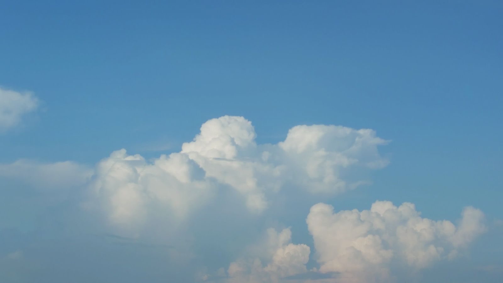 Serene Clouds in the Blue Sky Timelapse Free Stock Video Footage ...