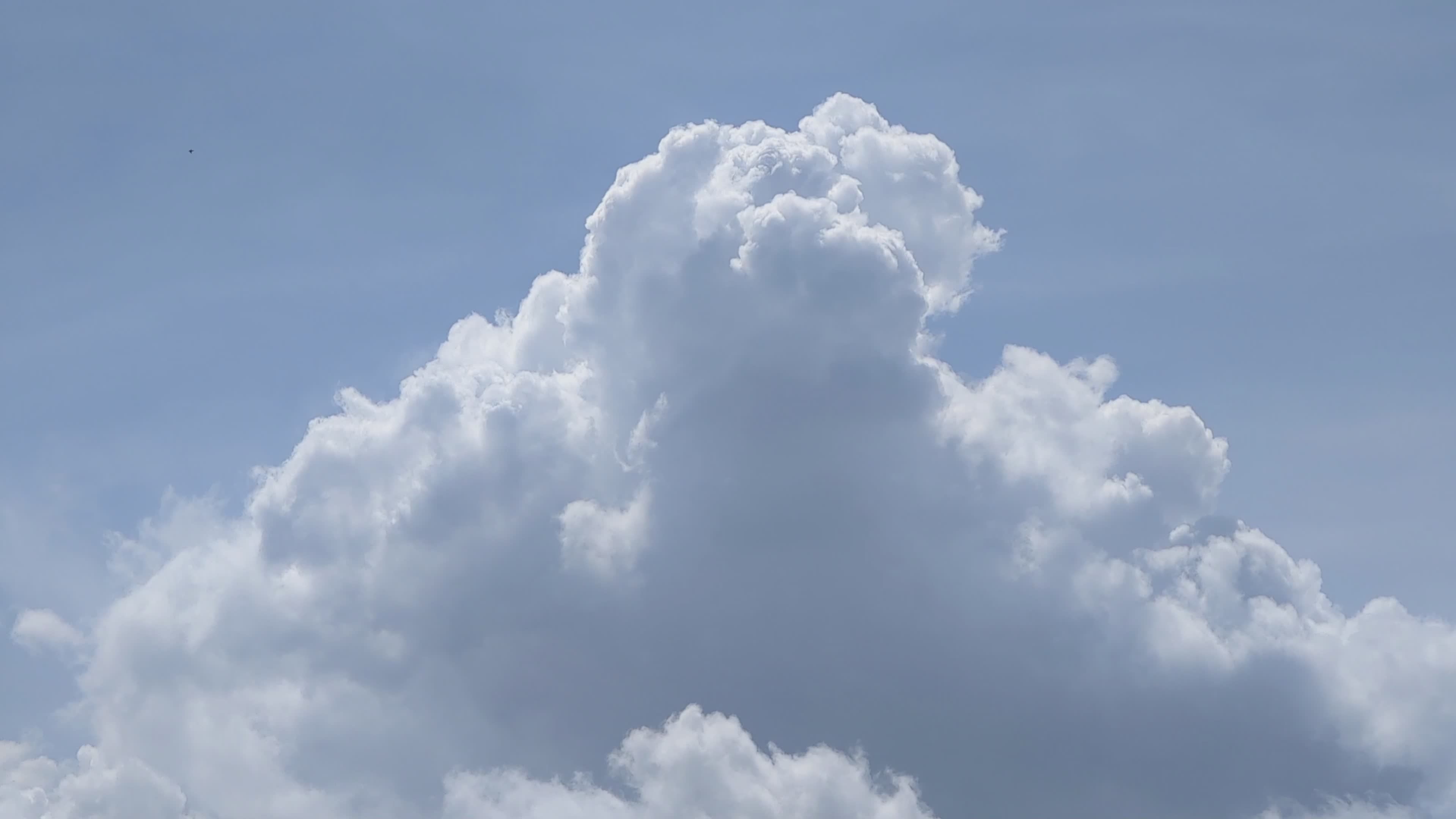 Dynamic Timelapse of Fluffy Cumulus Clouds Free Stock Video Footage ...