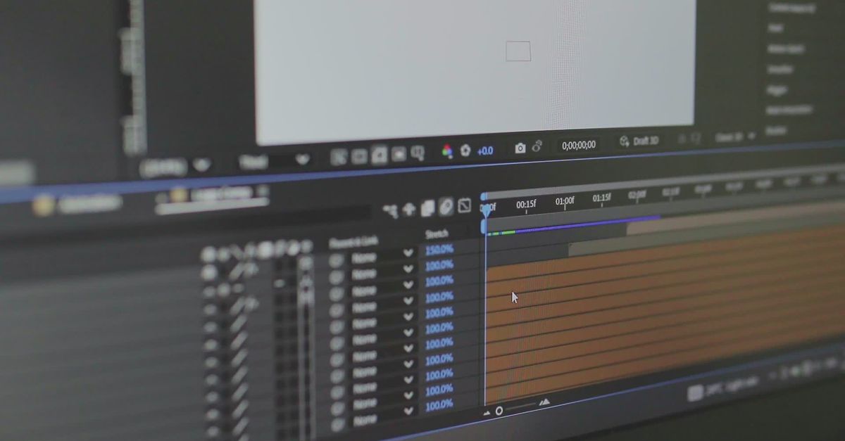Video. Timeline Hd Professional Video Editing Timeline in Motion Free Stock Video Footage ...
