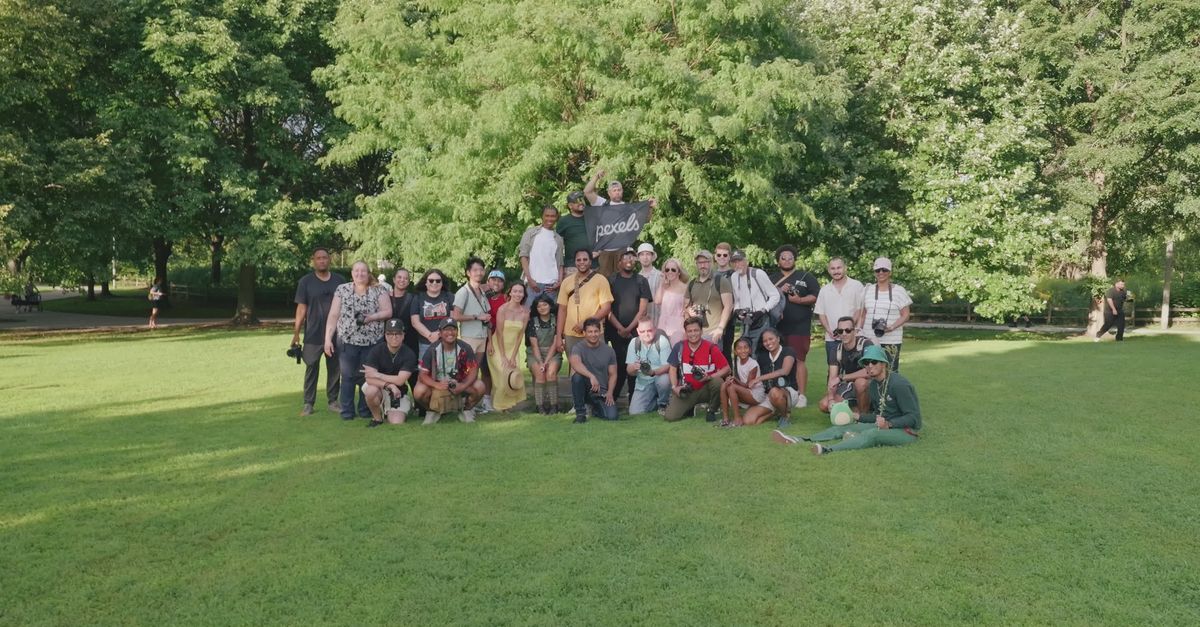 Meetup Parks Group Photo Meetup in Chicago Park Free Stock Video Footage, Royalty ...