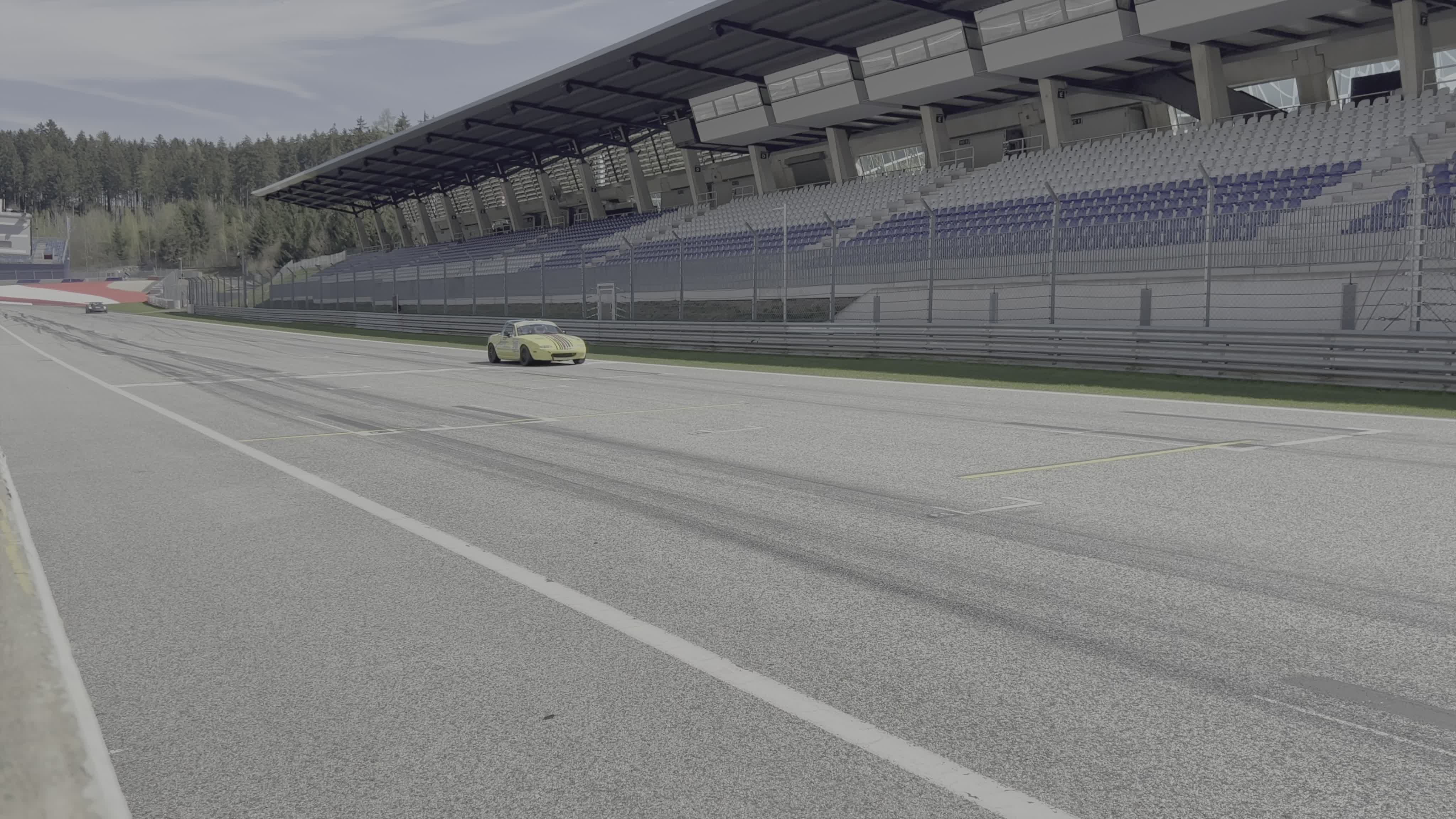 High-Speed Cars on Empty Race Track Free Stock Video Footage, Royalty ...