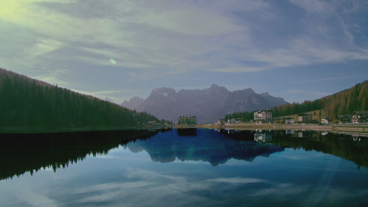 Scenic Lake and Mountain View Free Stock Video Footage, Royalty-Free 4K ...