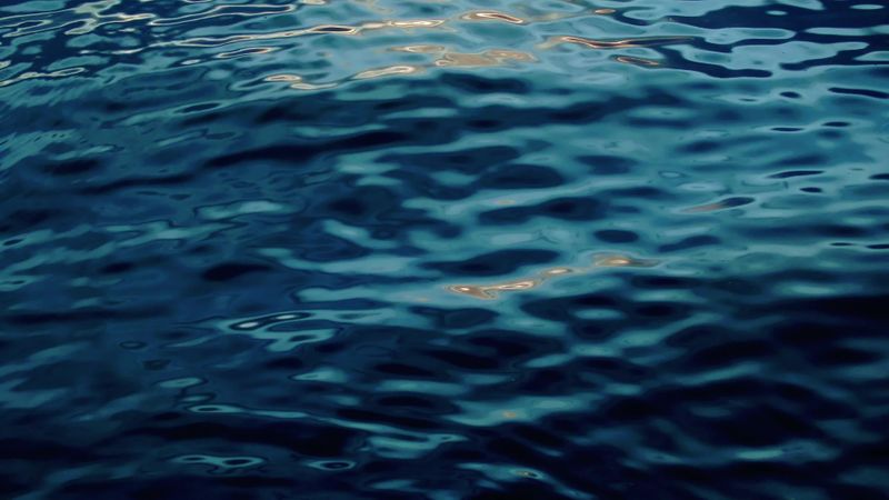 Tranquil Ocean Waves Under Blue Sky Free Stock Video Footage, Royalty ...