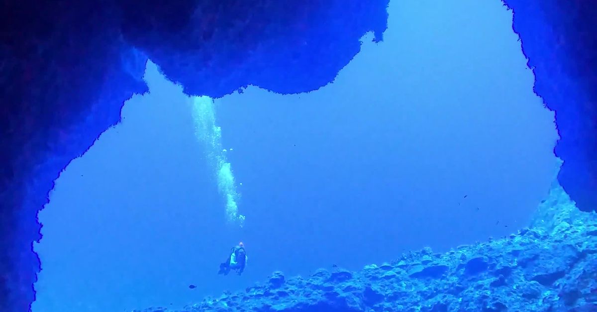 Cave Video Captivating Underwater Cave Exploration Free Stock Video Footage ...