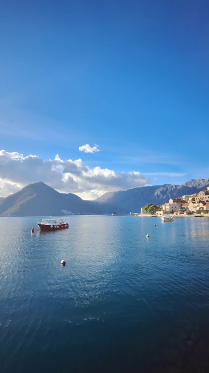 Scenic View of Tranquil Lake and Mountains Free Stock Video Footage ...